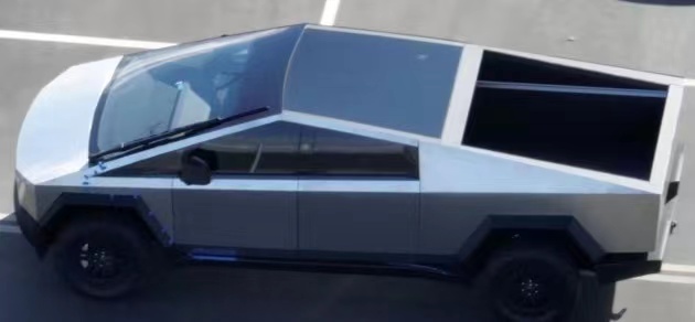 不提供颜色选择/2023年交付，特斯拉Cybertruck路试曝光